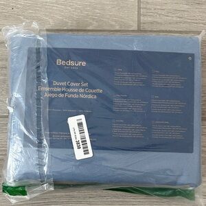 Bedsure Blue Duvet Cover Set